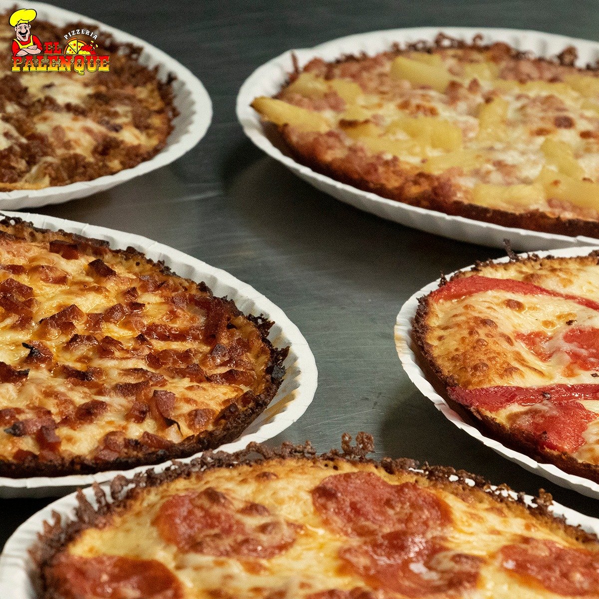 Pizzas cubanas del Palenque en Miami