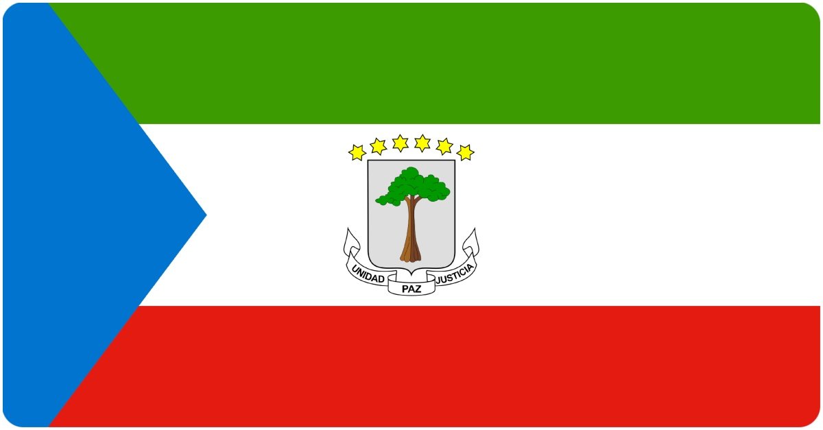 Bandera de Guinea Ecuatorial