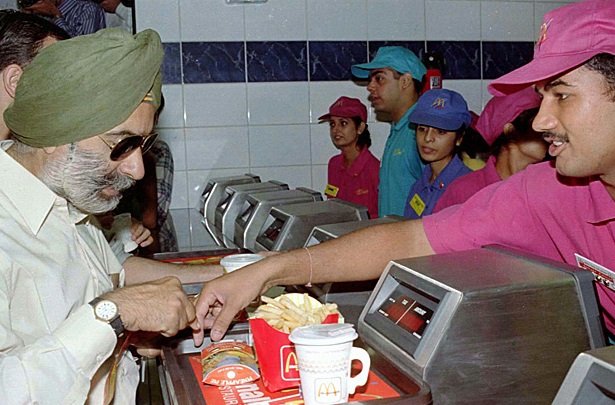 McDonald's en La India