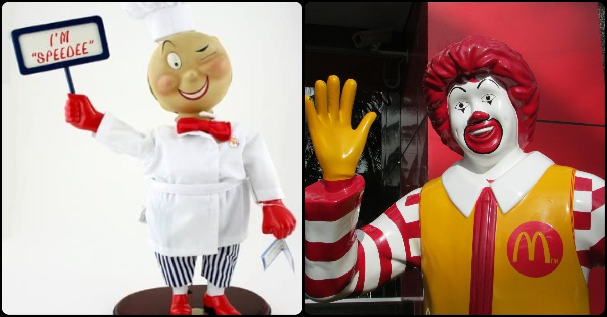 Speedee y Ronald McDonald: Mascota de McDonald's