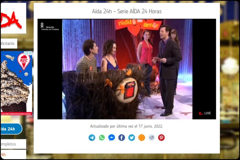 Ver Aida online 24h