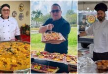 3 Chefs CUBANOS con servicio de CATERING en Miami